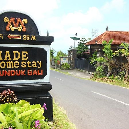 Made Homestay Munduk Eksteriør bilde
