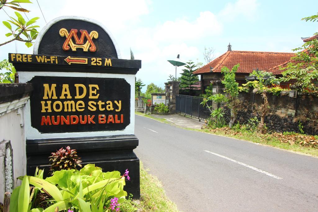 Made Homestay Munduk Eksteriør bilde